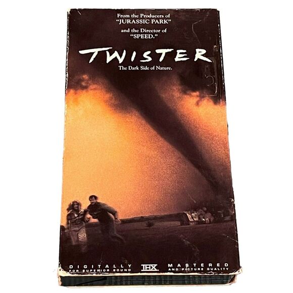 Twister (VHS, 1996) TESTED Tape And Cover - Picture 1 of 9